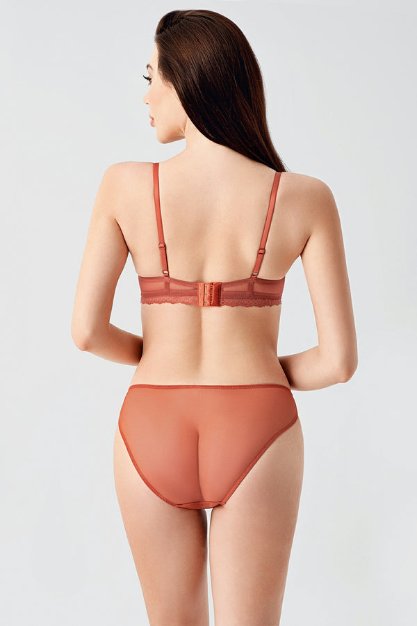 Kadın Destekli B Cup Sütyen Külot Takım

