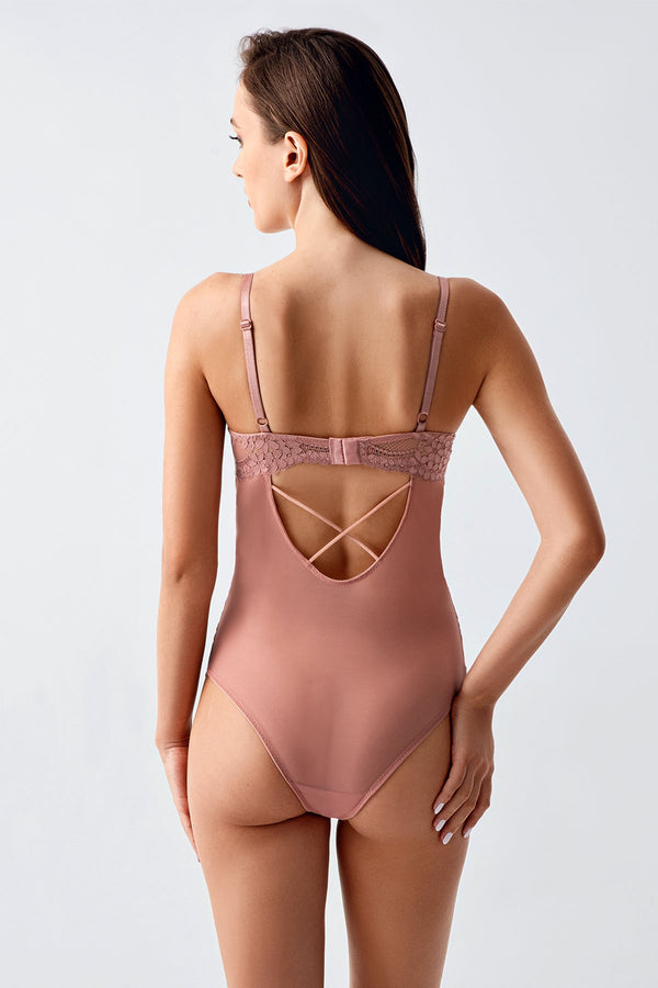 Kadın B Cup Destekli Body
