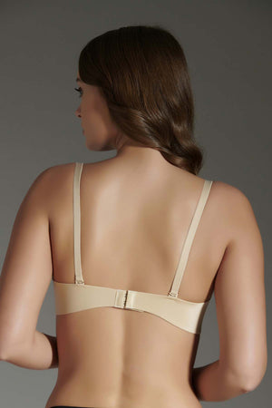 Kadın Desteksiz Lazer Kesim B Cup Sütyen 336040 - VienettaEKRU85
