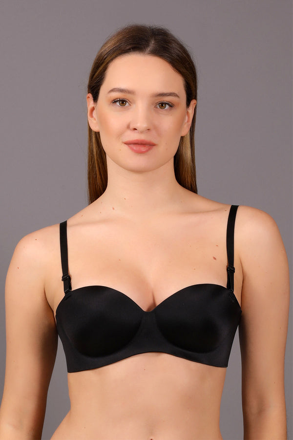 Kadın Lazer Kesim Straplez B Cup Sütyen 336050 - VienettaSTD