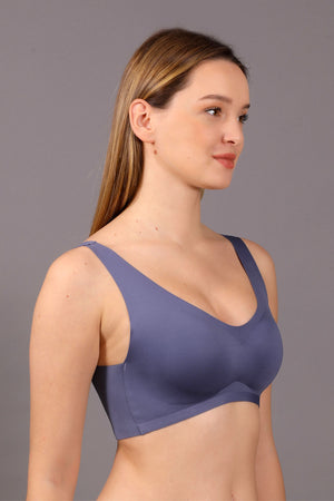 Kadın Desteksiz B Cup Sütyen 336125 - VienettaANTRASİTL