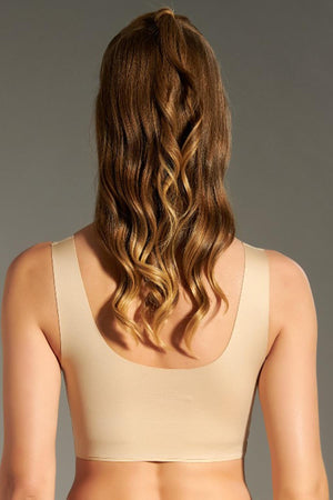 Kadın Desteksiz B Cup Balensiz Dikişsiz Lazer Çıkarılabilir Pedli Sütyen
