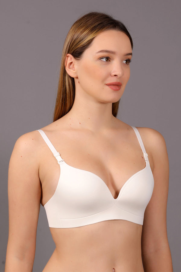 Kadın Desteksiz B Cup Sütyen 336145 - VienettaA.GRİ75