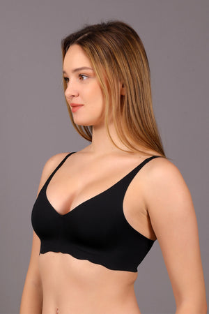 Balensiz Dikişsiz Lazer Çıkarılabilir Pedli Sütyen