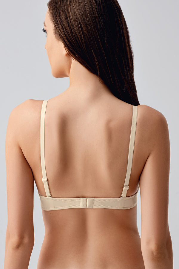 Kadın Çift Destekli B Cup Sütyen 337030 - VienettaBEYAZ80