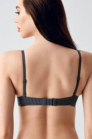 Kadın Çift Destekli B Cup Desenli Sütyen
