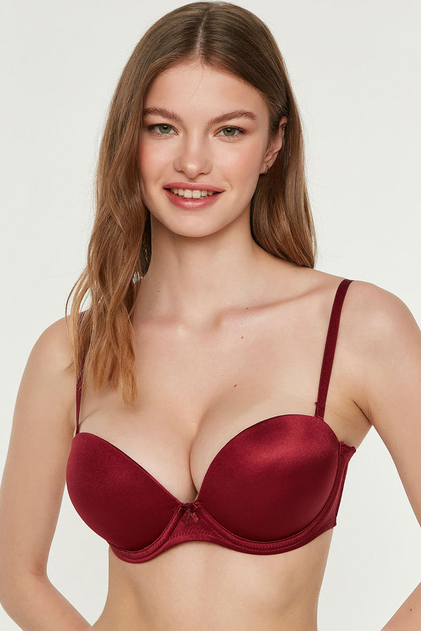 Kadın Çift Destekli B Cup Basic Sütyen 337040 - VienettaBEYAZ85