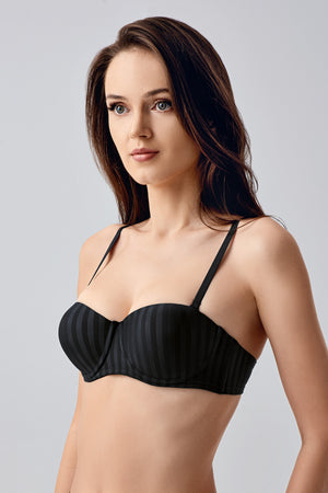 KADIN Basic B Cup Desenli Sütyen
