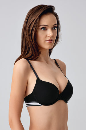 Kadın Desteksiz B Cup Sütyen - Vienetta1.GrupA.MAVİ