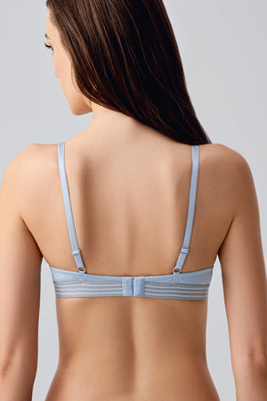 Kadın Desteksiz B Cup Sütyen - Vienetta1.GrupA.MAVİ