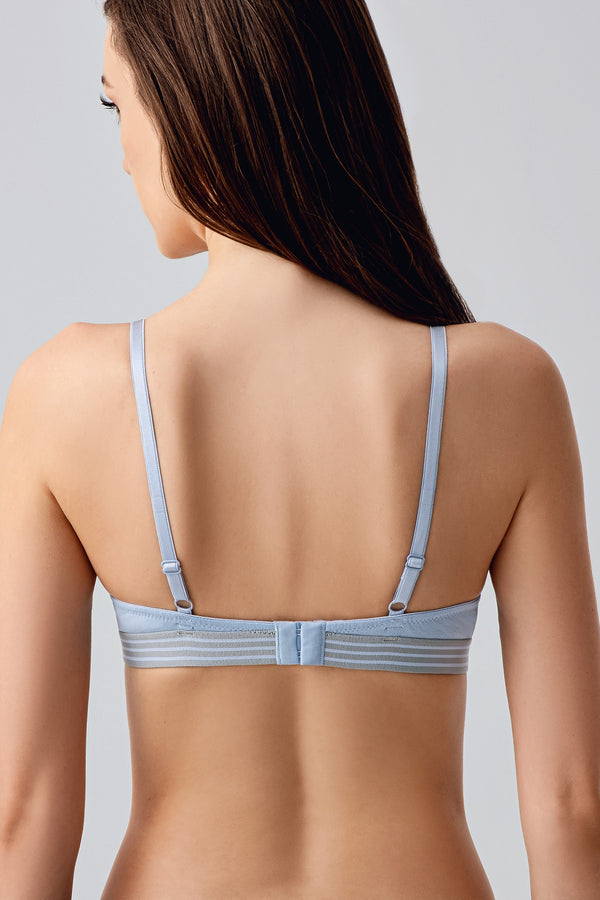 Kadın Desteksiz B Cup Sütyen - Vienetta1.GrupA.MAVİ