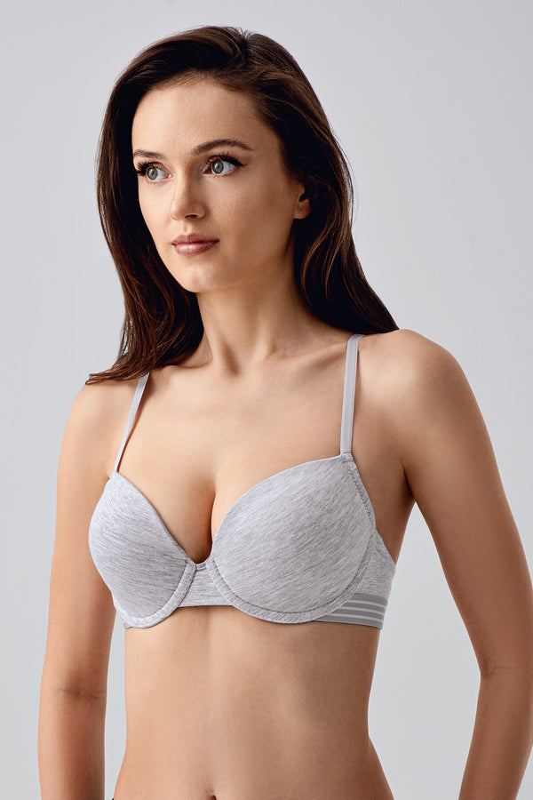 Kadın Desteksiz B Cup Sütyen - Vienetta1.GrupA.MAVİ