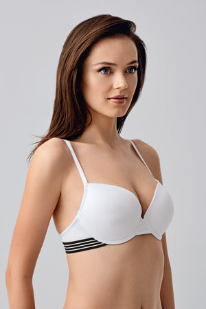 Kadın Desteksiz B Cup Sütyen - Vienetta1.GrupA.MAVİ