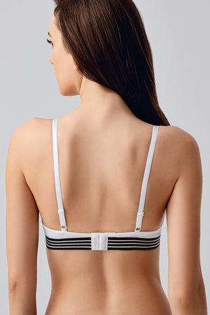 Kadın Desteksiz B Cup Sütyen - Vienetta1.GrupA.MAVİ