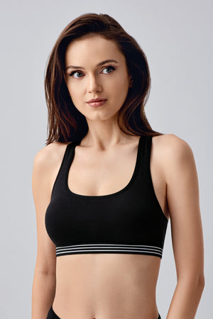 Kadın Desteksiz B Cup Sütyen - Vienetta1.GrupA.MAVİ