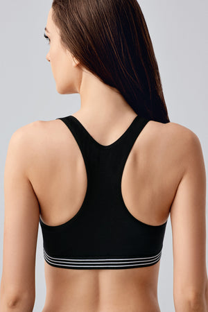 Kadın Desteksiz B Cup Sütyen - Vienetta1.GrupA.MAVİ