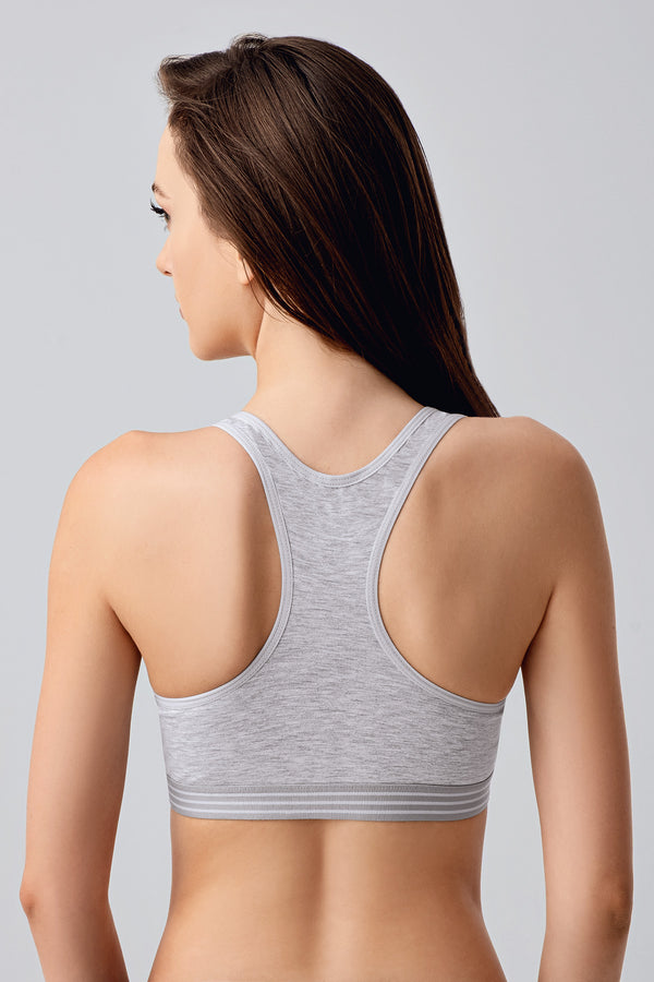 Kadın Desteksiz B Cup Sütyen - Vienetta1.GrupA.MAVİ