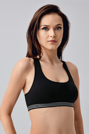 Kadın Desteksiz B Cup Sütyen - Vienetta1.GrupA.MAVİ