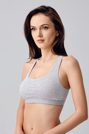 Kadın Desteksiz B Cup Sütyen - Vienetta1.GrupA.MAVİ