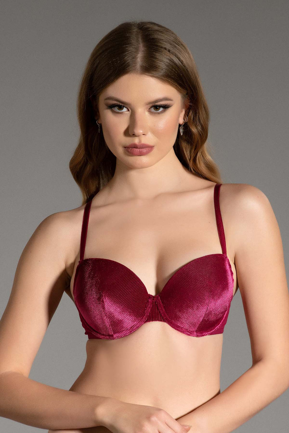 Dolgusuz B Cup Sütyen 338200 - VienettaMAVİ85