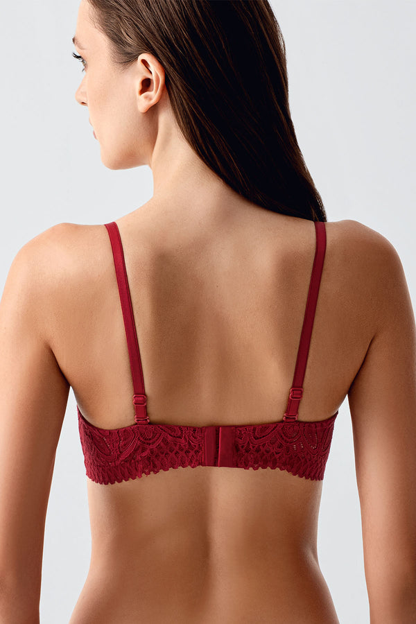 Kadın Desteksiz B Cup Dantelli Sütyen
