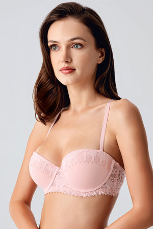 Kadın Destekli B Cup Dantelli Sütyen
