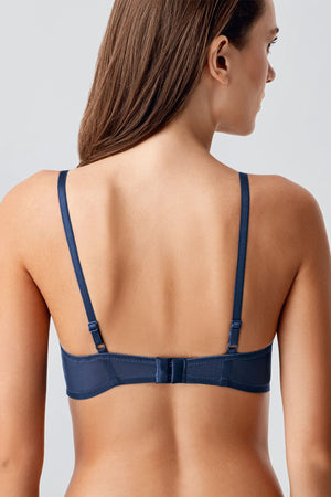 Kadın Destekli B Cup Dantelli Sütyen - Vienetta1.GrupANTRASİT