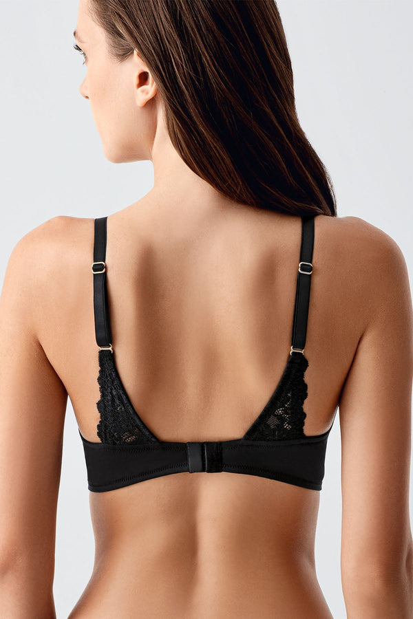 Kadın Destekli C Cup Basic Sütyen 341797 - VienettaBORDO75