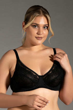 Kadın Minimizer C Cup Sütyen 342301 - VienettaSİYAH85