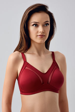 6001 - Basic C Cup Big Size Sütyen (Kutulu) 346001 - VienettaBORDO80