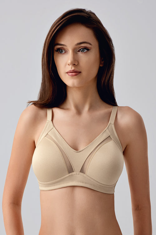 6001-Basic C Cup Big Size Sütyen (Kutulu)