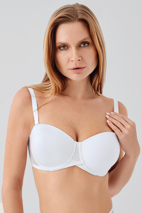 Sütyen Desteksiz C Cup 347057 - VienettaBEYAZ80