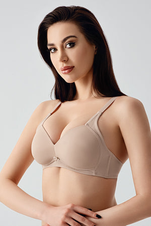 Kadın Desteksiz C Cup Big Size Sütyen - Vienetta1.GrupBEYAZ