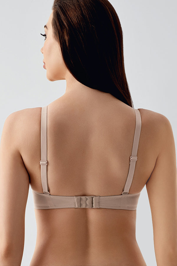 Kadın Desteksiz C Cup Big Size Sütyen - Vienetta1.GrupBEYAZ