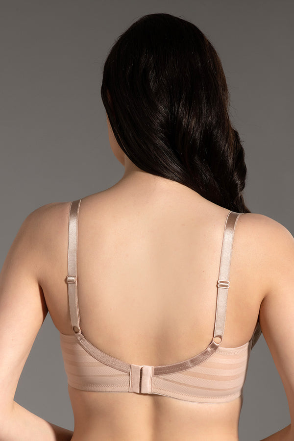 Kadın Dolgusuz D Cup Sütyen 358070 - VienettaBORDO80