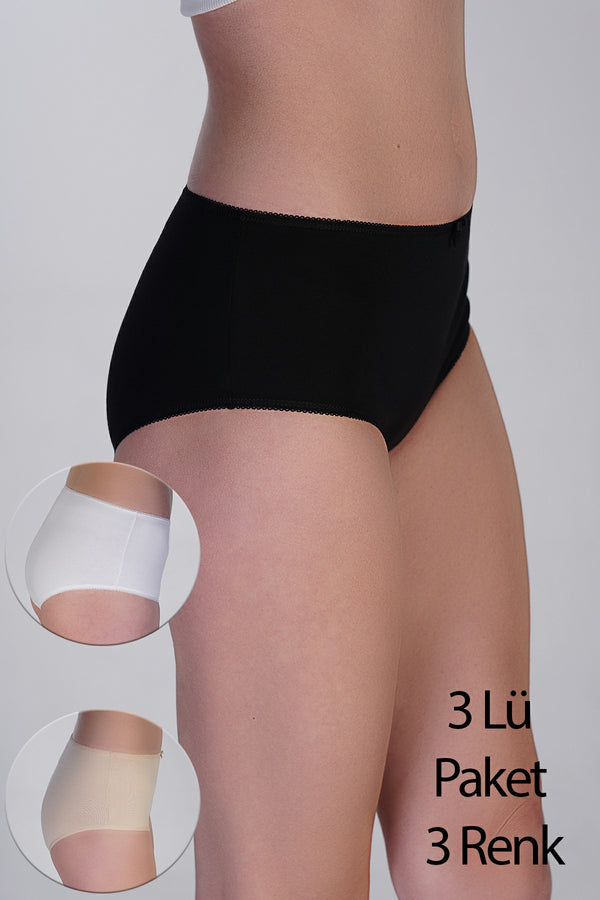 Kadın Bato Penye 3 lü Külot
