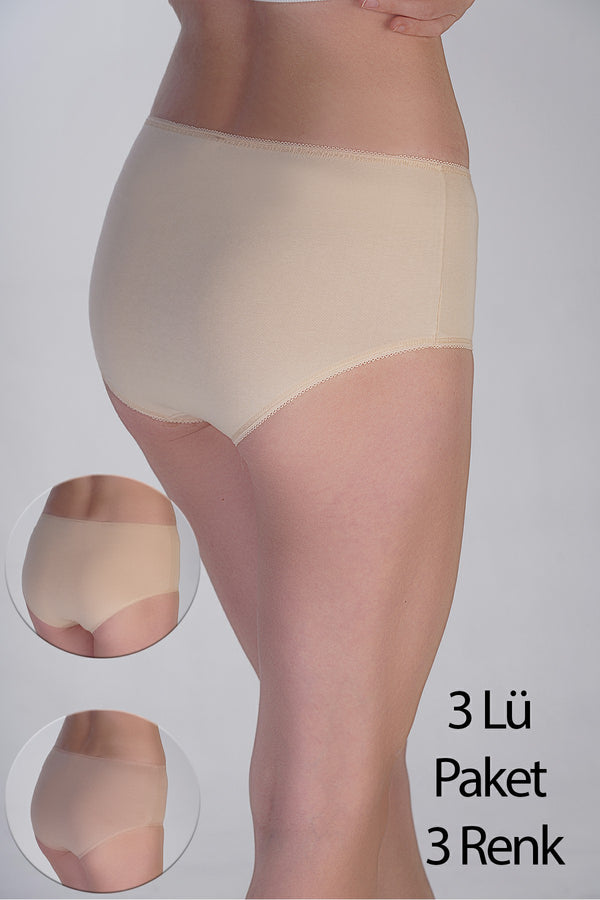 Kadın Bato Penye 3 lü Külot
