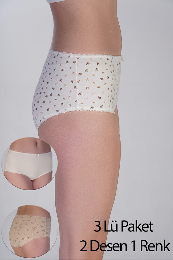 Kadın Bato Penye 3 lü Külot
