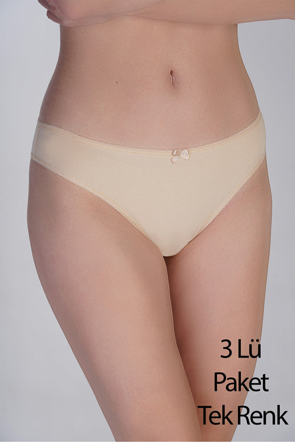 Women's Brazilian Cotton 3-Pack Panties 365005