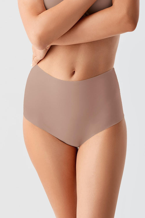 Kadın Yüksel Bel Bato Lazer Kesim Külot 369201 - VienettaCAPUCINOS