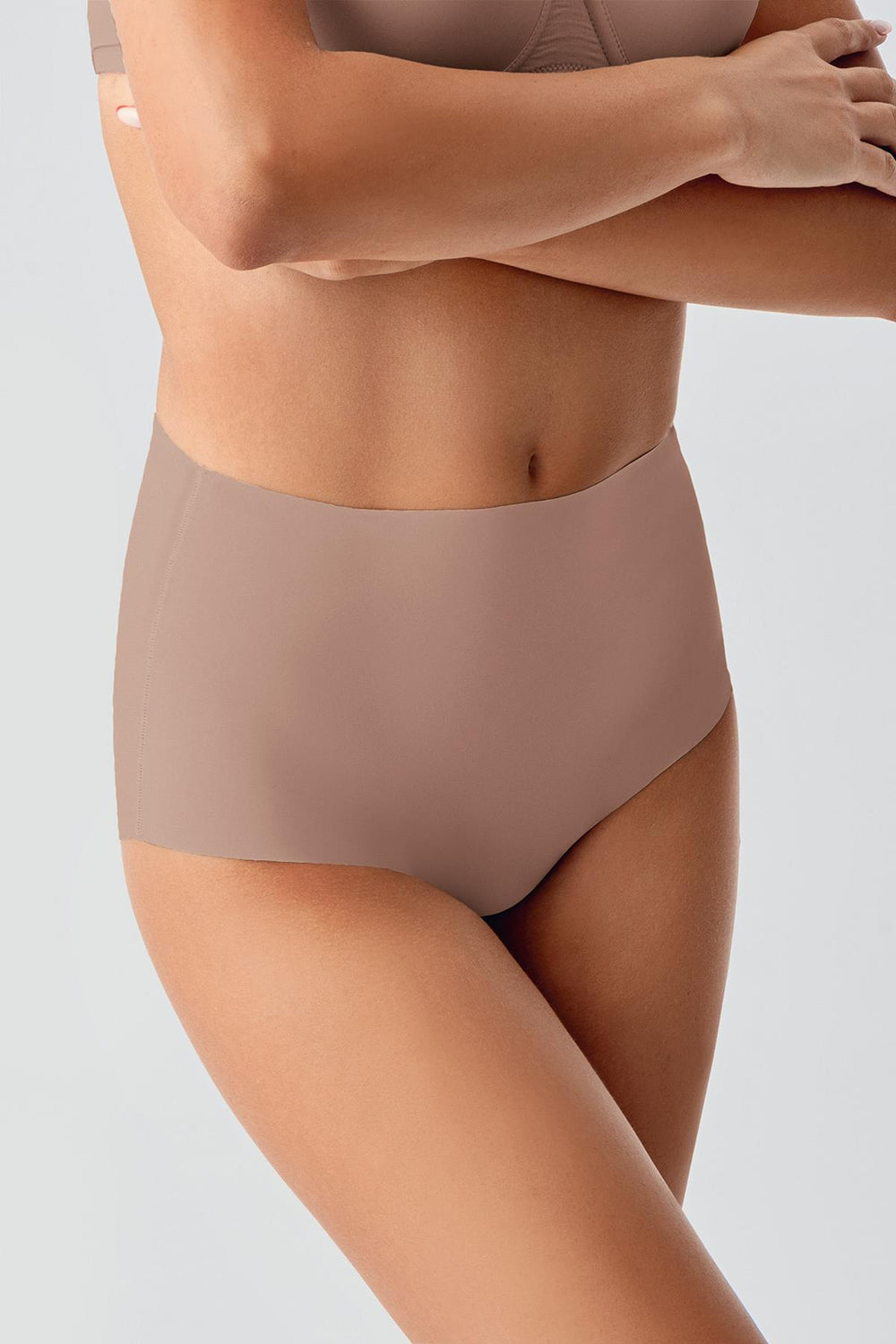 Kadın Yüksel Bel Bato Lazer Kesim Külot 369201 - VienettaCAPUCINOS