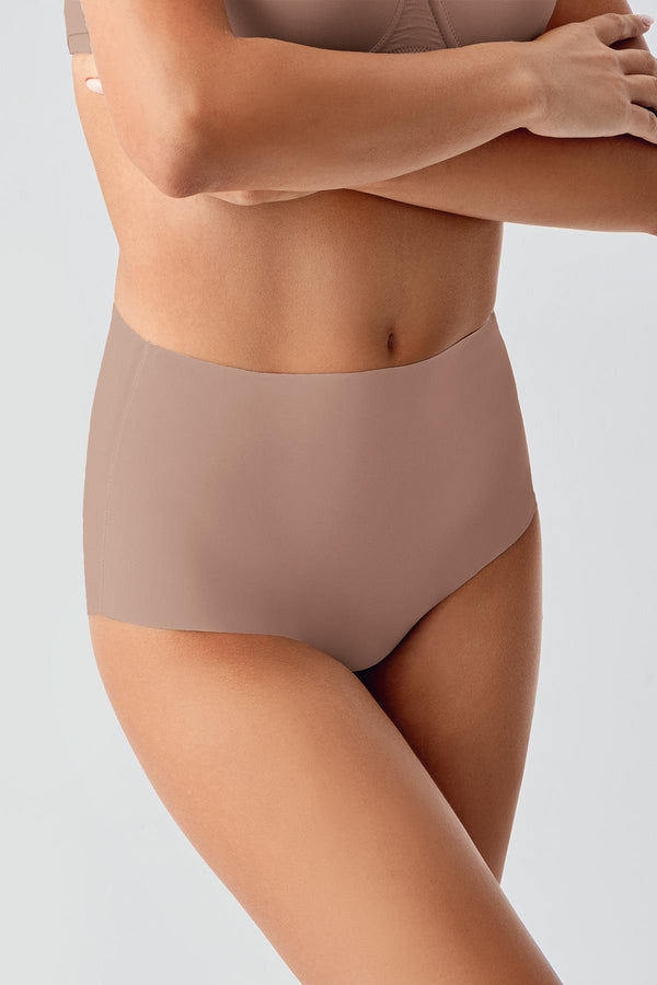 Kadın Yüksel Bel Bato Lazer Kesim Külot 369201 - VienettaCAPUCINOS