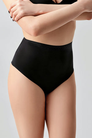 Kadın Yuksek Bel String Lazer Kesim Külot 369206 - VienettaCAPUCINOS