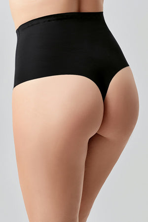 Kadın Yuksek Bel String Lazer Kesim Külot 369206 - VienettaCAPUCINOS