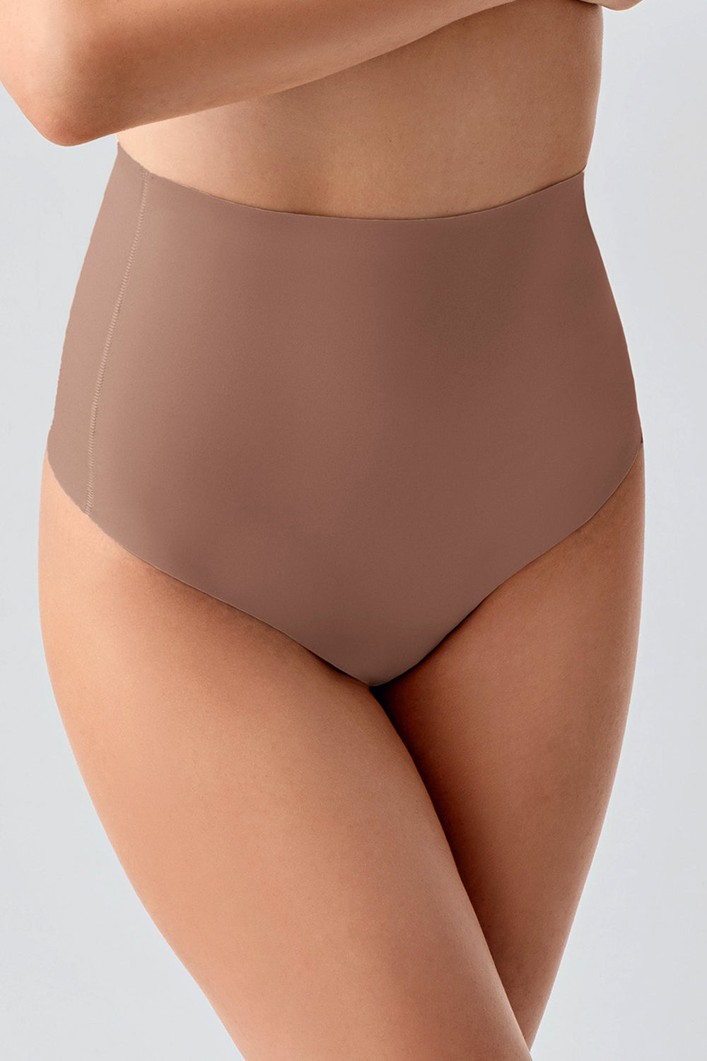 Kadın Yuksek Bel String Lazer Kesim Külot 369206 - VienettaCAPUCINOS