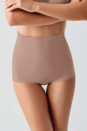 Kadın Lazer Yüksel Bel Slip Külot 369208 - VienettaCAPUCINOS