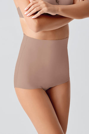 Kadın Lazer Yüksel Bel Slip Külot 369208 - VienettaCAPUCINOS