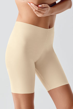 Dikişsiz Toparlayıcı Yüksek Bel Lazer Kesim Şortlu Korse 369209 - VienettaSİYAHS