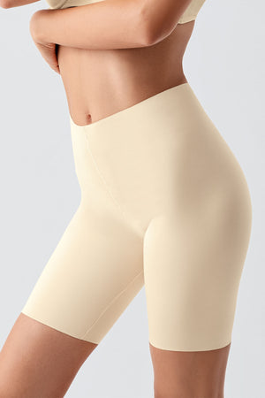Dikişsiz Toparlayıcı Yüksek Bel Lazer Kesim Şortlu Korse 369209 - VienettaSİYAHS
