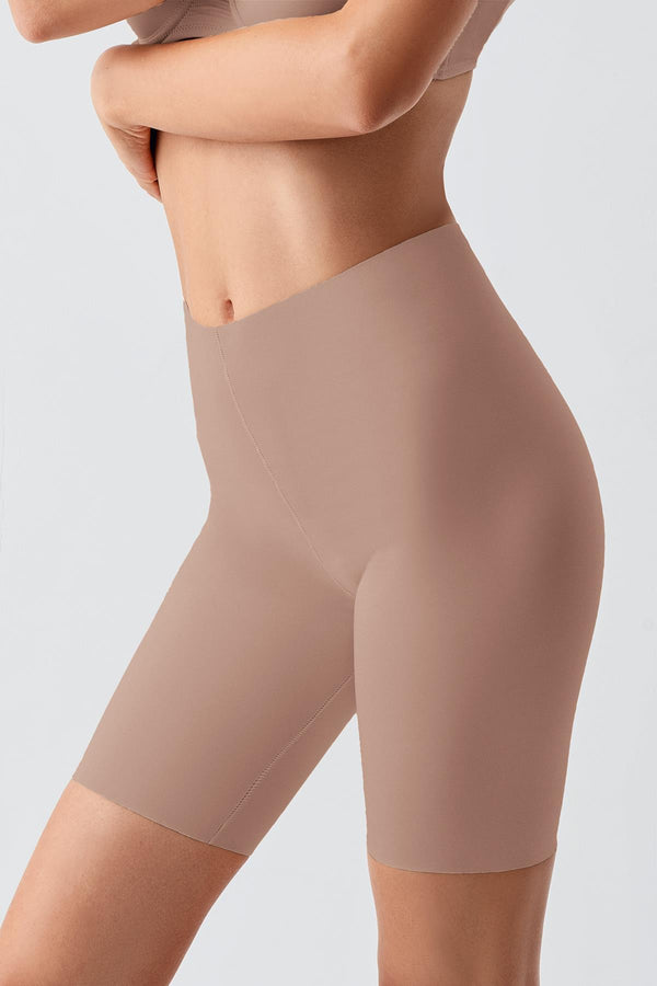 Dikişsiz Toparlayıcı Yüksek Bel Lazer Kesim Şortlu Korse 369209 - VienettaSİYAHS